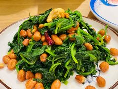 果仁菠菜-金豆角砂锅焖面(安贞店)