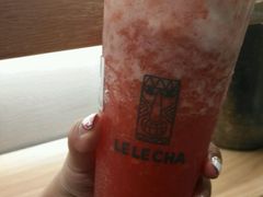 奶酪红草莓-LELECHA乐乐茶(上海五角场万达广场店)