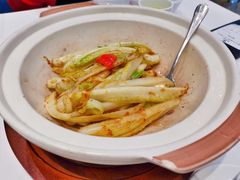 虾酱啫罗马生菜梗-胜记为食家·创新粤菜(车公庙店)