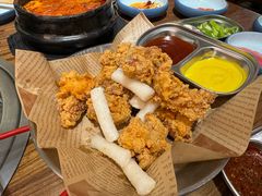 -明洞阿姨·韩式酱蟹烤肉·创意料理(三元桥店)