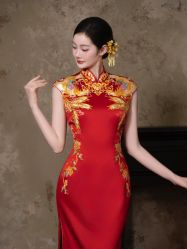 -禾米旗袍妈妈装礼服定制(嘉业国贸店)