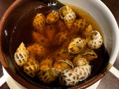 古越陈酿煮花螺-杭州西子湖四季酒店·金沙厅
