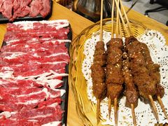 鲜烤牛肉串-潮味四季潮汕牛肉火锅(来凤街店)