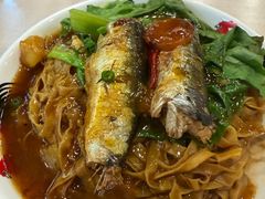 葡国辣鱼捞粗面-喜莲咖啡