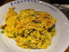 野胡葱炒土鸡蛋-吃饭皇帝大土家民族菜(正大广场店)