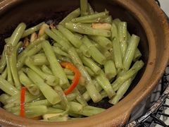 啫啫通菜梗-勝記酒家·37年老字号·经典粤菜(荔枝公园店)