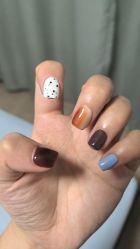 -手牵手美甲