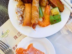 三文鱼-华厦大酒店·桃源西餐厅·自助餐