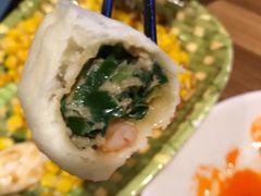韭菜虾仁蒸饺-陈傻子餐厅(世纪都会店)