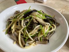 茭白炒鳝丝-玫瑰厅上海菜(兴国路店)