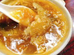 超大只花胶海参煲仔翅-添發碗仔翅美食