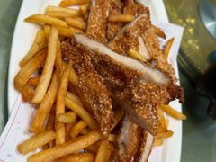 薯条鸡排-龙香居海鲜浑锅家常菜·特色驴肉