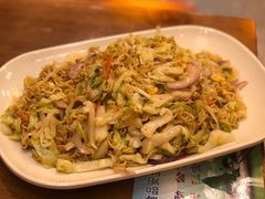 炒泡面-路边摊小炉子烧烤