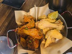 双拼炸鸡-富乐满韩国正宗炸鸡韩国料理(虹泉路店)