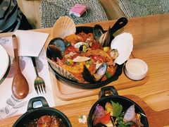 西班牙海鲜饭-麦甜创意轻食餐厅(西康路店)