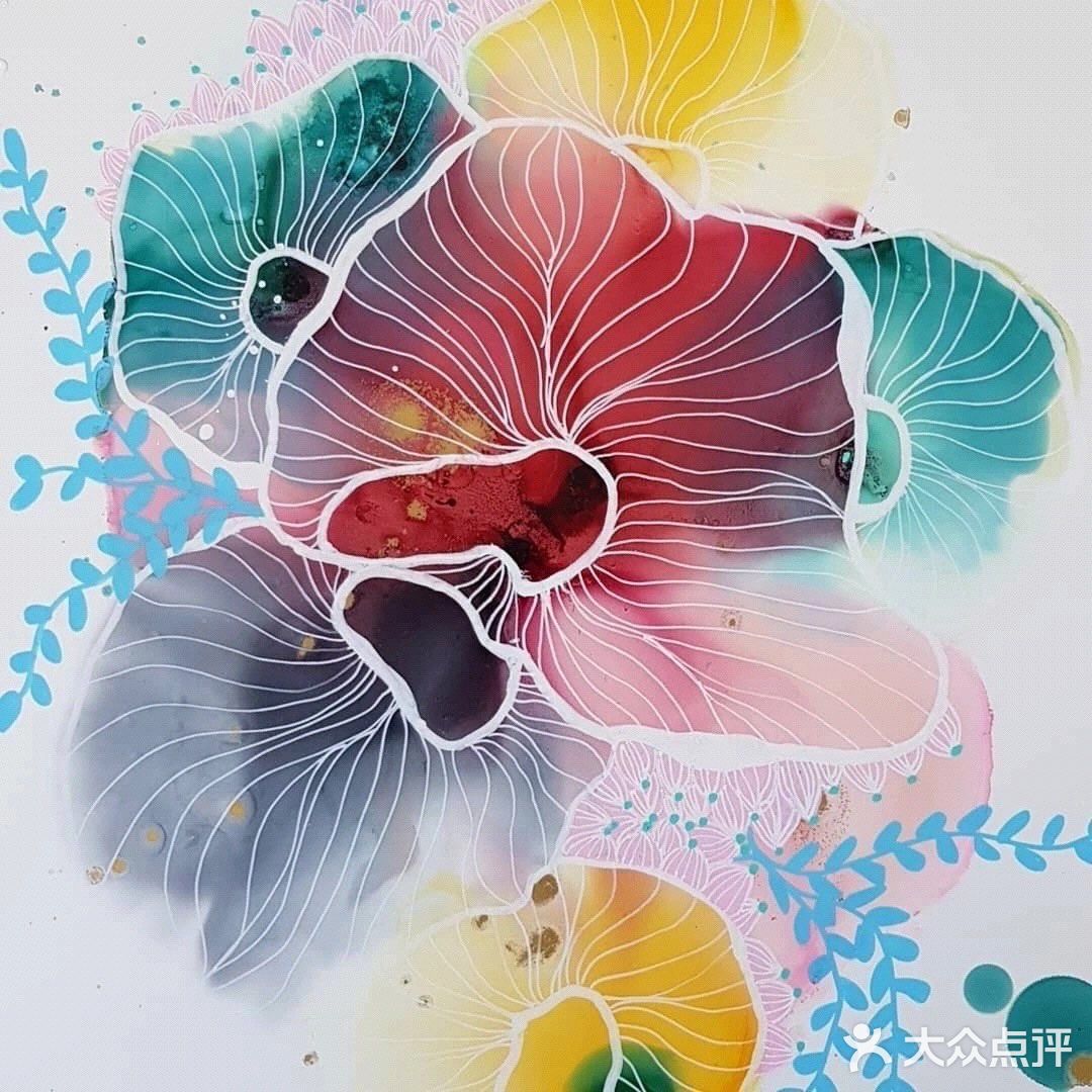 自己也可以画的墙绘装饰画