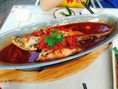 仔姜双椒烤江团-听香·678茶铺(猛追湾店)