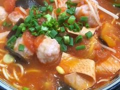 番茄丸子面-梓袍面庄(渝北店)