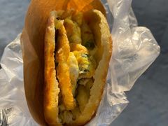 鸡蛋火烧-皮市街大油火烧