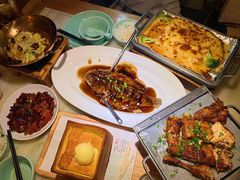 西湖醋鱼-绿茶餐厅(西单老佛爷店)