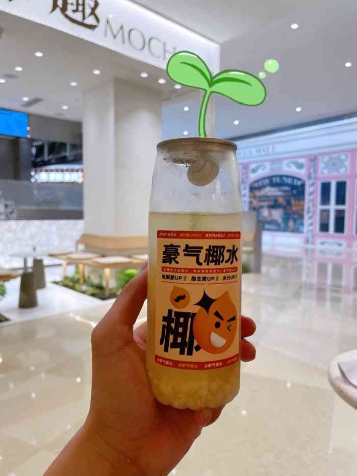 豪叔椰冰(海雅缤纷城店)-"海雅缤纷城新开的店,没开张之前还挺期待的.
