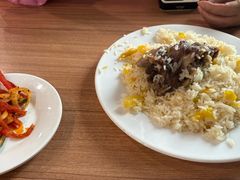 -白阿婆过油肉拌面·大盘鸡