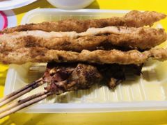 -老红桥炸灌肠牛肚锅烧烤(定福庄店)