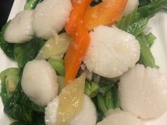 带子炒芥兰-新加坡海鲜共和(名胜世界圣淘沙海滨坊)