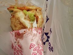 -小红车炸蛋葱油饼