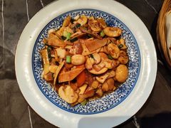 冬笋炒蘑菇-门溪山居·镜岭味道