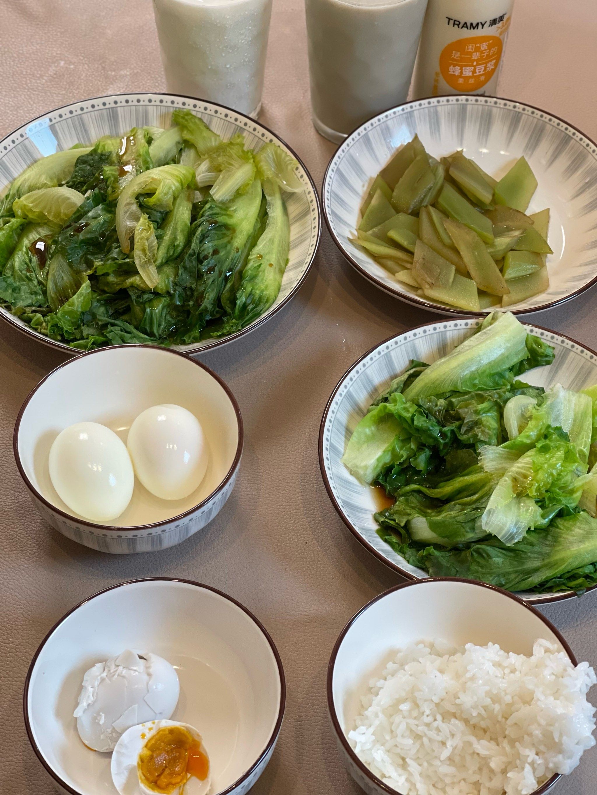 简简单单 清爽减脂的早餐