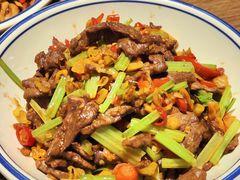 山椒炒牛肉-师傅说·湘菜馆(双井店)