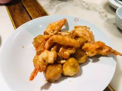 梨球果仁虾-小吊梨汤·北京菜·烤鸭(鸟巢店)