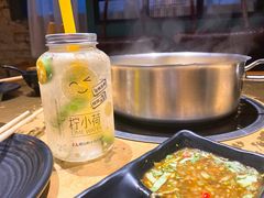 薄荷青柠水-手选潮汕鲜牛肉火锅(二七广场店)