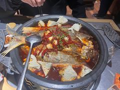 -探鱼·鲜青椒爽麻烤鱼(天一广场店)