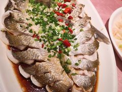 清蒸白鱼-红樽舫湖州菜.湖景餐厅(太湖渔人码头店)