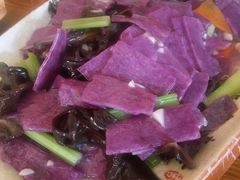 黑木耳炒山药-下梅人家土菜馆(历史文化餐厅度假区店)