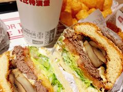 波特菇牛肉特堡-The Habit Burger Grill 哈比特汉堡(复兴soho店)