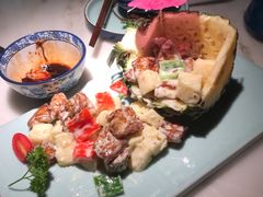 菠萝油条虾-苏乡兰亭·新派淮扬菜(吾悦广场店)
