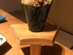 香酥鳕鱼鹅肝手卷-本逸·割烹料理(湖墅店)