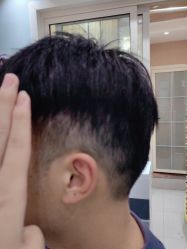 -极客侠男士假发定制补发