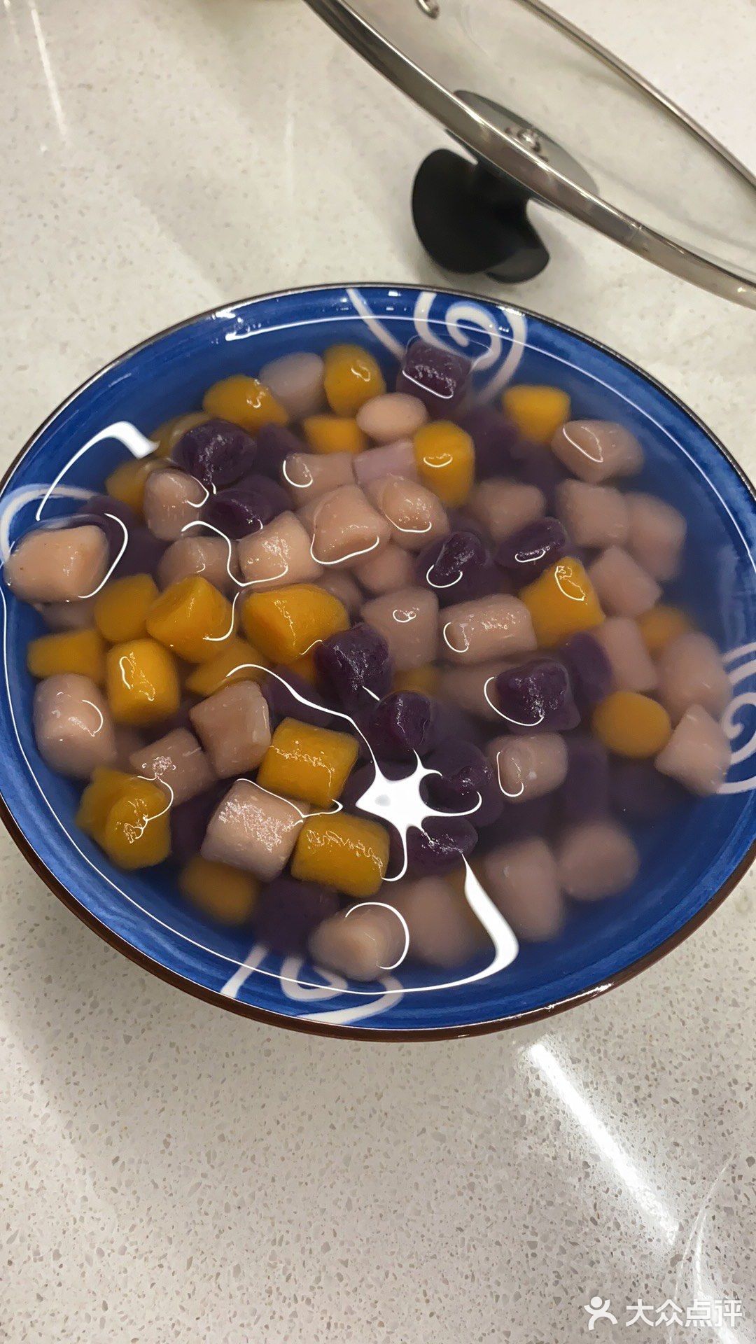 简单的不要再简单的自制甜品🍮芋圆西米露