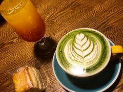抹茶拿铁-安琳acKONA咖啡(市南店)