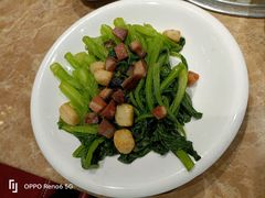 腊肉炒菜心-老大连·海肠捞饭·大连海鲜大连菜(西安路店)