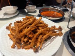 椒盐茶树菇-围炉夜话·潮汕卤水火锅(榕江店)