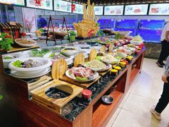 自助取餐区-前王院•巧克力海鲜市集餐厅(万平口店)