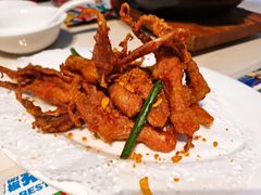 椒盐鸭舌-肥仔文澳门猪骨煲(南京西路店)