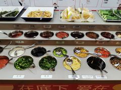 自助调料区-海底捞火锅(松雷店)