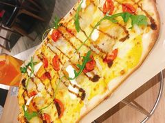 芙蓉金沙咸蛋黄鳕鱼披萨-必胜客(花舞大唐博物馆店)