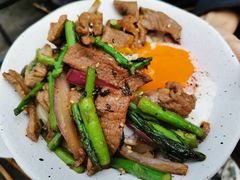 日式酱烧芦竹笋牛肉拌面-GREEN MILE CAFE